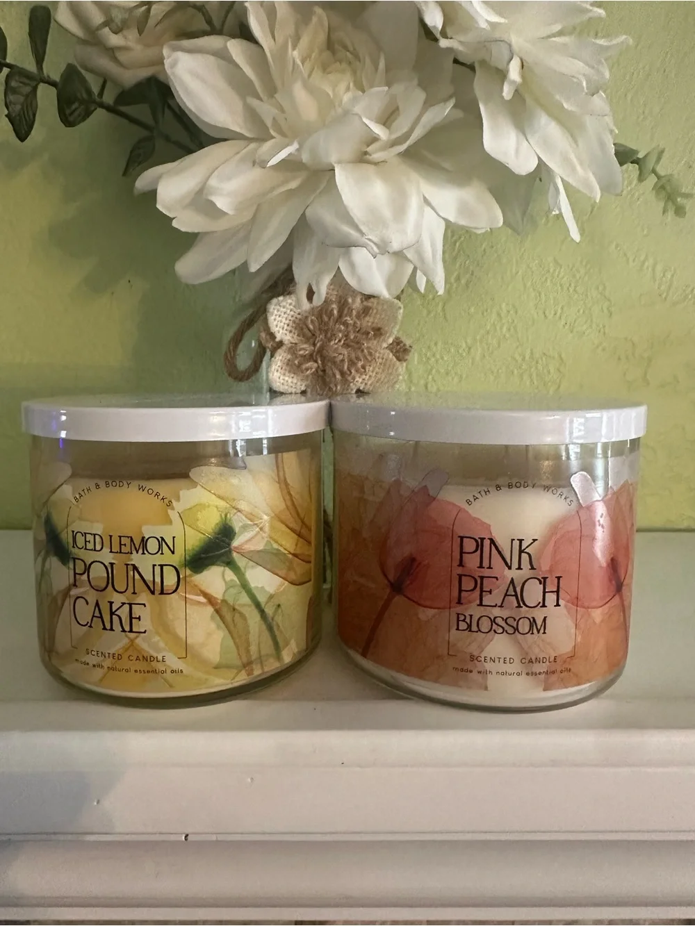 NEW BBW (2) PC CANDLE BUNDLE